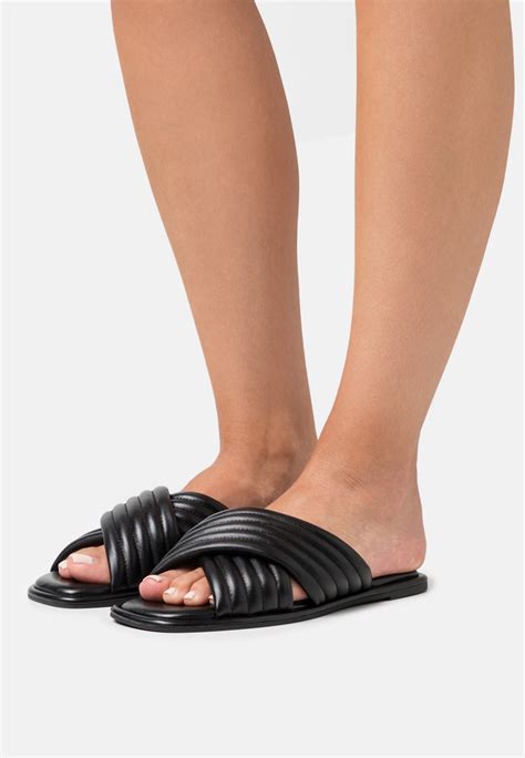 michael kors portia slides|michael kors slip on sandals.